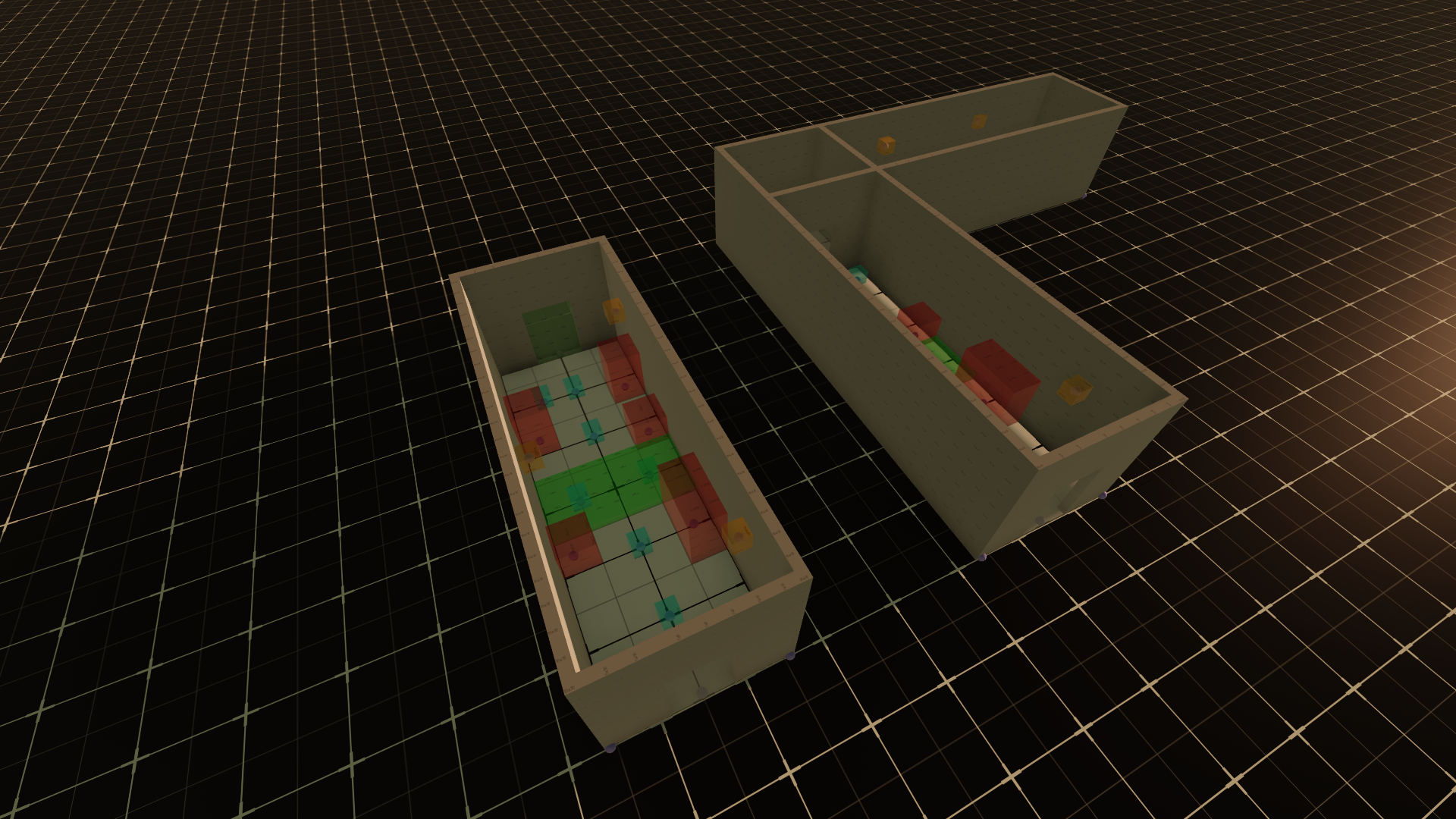 More dungeon hallway variations are being created.